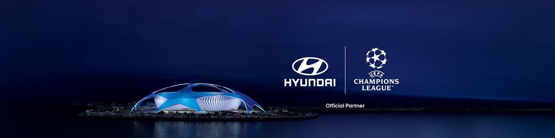 Hyundai Motor Company стає офіційним автомобільним партнером UEFA Champions League арена Hyundai купити в Івано-Франківську. Нові Хюндай. Ціни на авто Hyundai в Івано-Франківську - фото 7